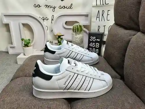 386DAdidas clover Originals Superstar zapatillas deportivas clásicas informales para todo tipo de co