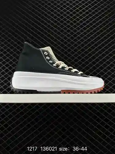 5 Converse Run Star Motion Zapatos de plataforma de suela gruesa Converse Future Radio Lanzamiento d