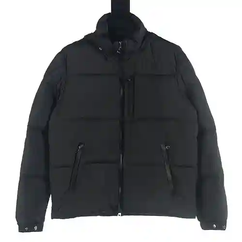 Anorak corto MC de piel con cremallera