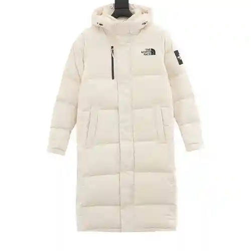 Chaqueta de plumas larga con capucha North Face TNF