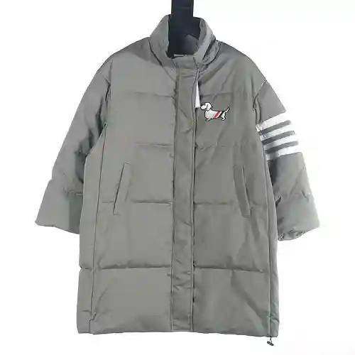 Tom Brown TB 23FW chaqueta larga de plumas para cachorros con cuatro barras