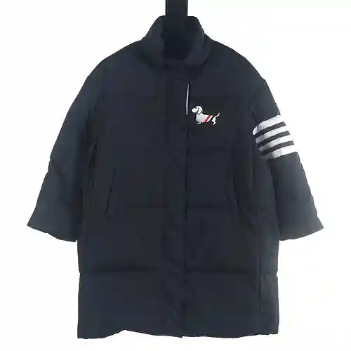 Tom Brown TB 23FW chaqueta larga de plumas para cachorros con cuatro barras