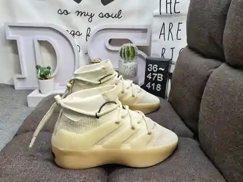 418D nivel corporativo FEAR OF GOD FOG x Adidas Athletics 86 LO zapatillas de pan con suela gruesa y