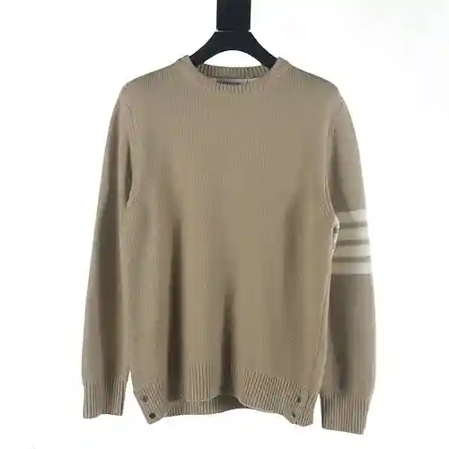 Tom Brown TB 23FW jersey de lana gruesa con cuello redondo