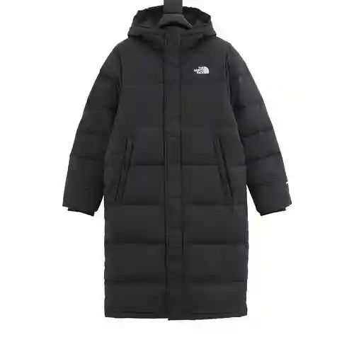 Plumífero largo TNF North Face estilo clásico