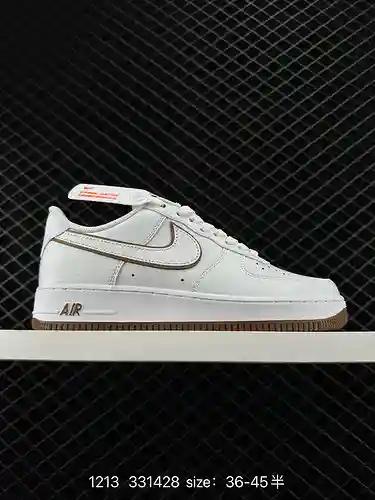 4 zapatillas deportivas informales, versátiles y de caña baja Nike Air Force ’7 Air Force 1 AF. El r