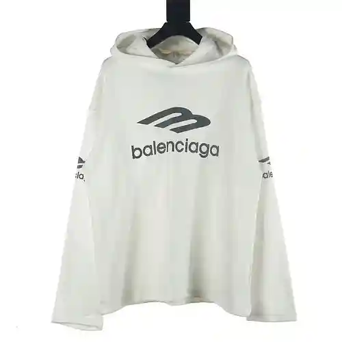 Balenciaga sudadera con capucha con estampado de letras 3M serie de esquí BLCG