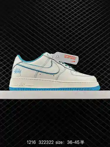Nike Air Force Low Air Force 1 zapatillas deportivas informales, versátiles y de caña baja. La combi