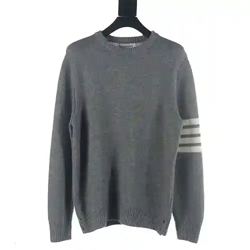 Tom Brown TB 23FW jersey de lana gruesa con cuello redondo