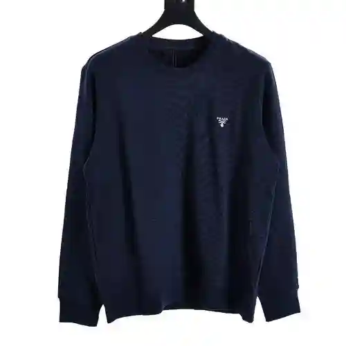 PRA*DA sudadera con logo bordado