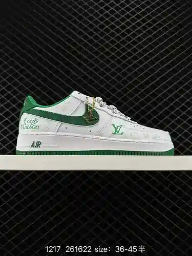 Zapatillas deportivas informales, versátiles y de caña alta Nike Air Force Low Air Force 1. La combi