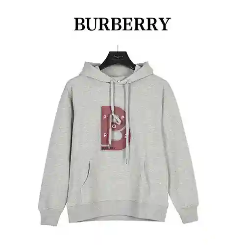Sudadera con capucha estampada de la serie cápsula conjunta BBR Burberry & Pop Trading