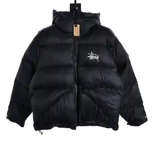 Stu*ssy 23 chaquetas con capucha y forro rosa