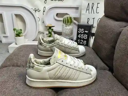 126DAdidas Clover Originals Superstar zapatillas deportivas clásicas informales para todo tipo de co