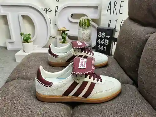 141DAdidas Originals Street Samba "Savannah" Zapatillas de entrenamiento moral de la serie