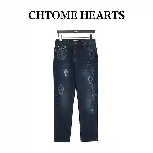 Pantalones vaqueros cruzados múltiples CH/Cro Heart
