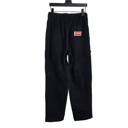 Pantalón tipo peto KZ 23FW con letras cuadradas y LOGO