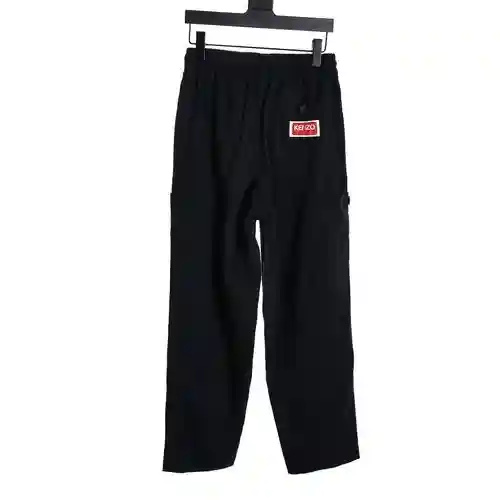Pantalón tipo peto KZ 23FW con letras cuadradas y LOGO