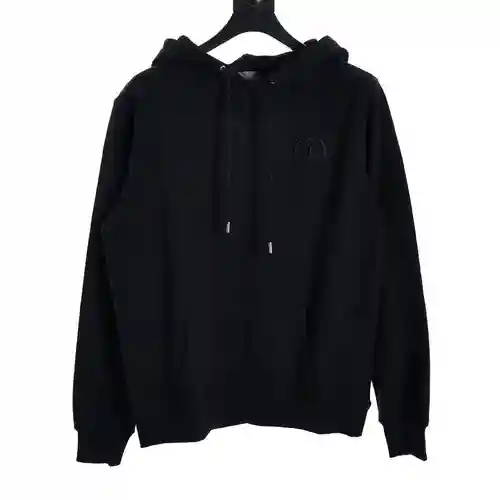Sudadera clásica con capucha y bordado CD