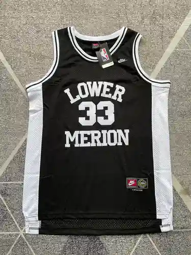 Kobe Bryant High School No. 33 camiseta de baloncesto negra