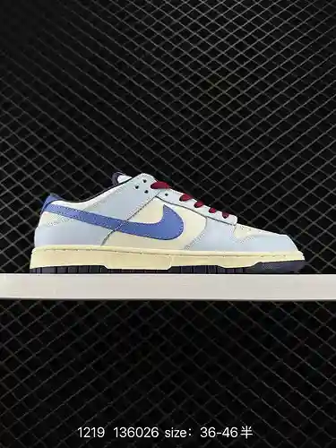 3 Nike Dunk Low Zapatillas bajas Nike SB de caña baja color beige leche de coco, antideslizantes y r