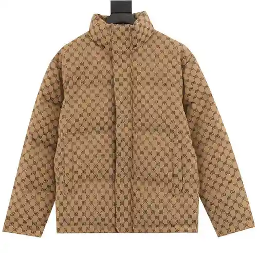 Chaqueta de plumas con estampado doble B Blcg x G Family Joint