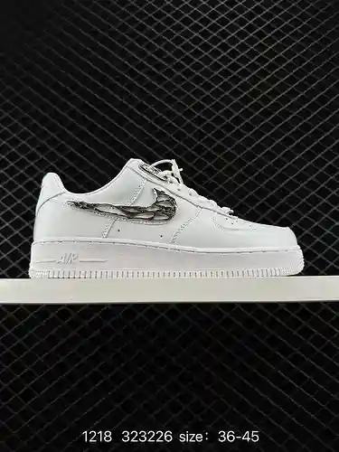 3 Nike Air Force Low Air Force 1 AF zapatillas deportivas informales, versátiles y de caña baja. Un 