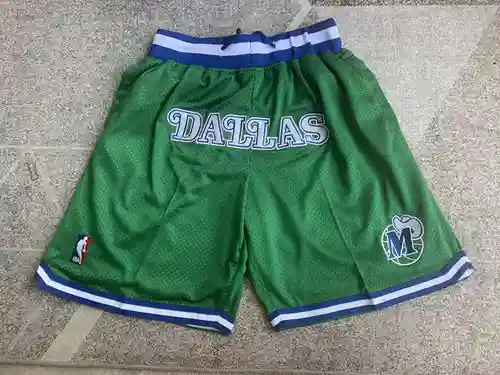 Pantalones De Bolsillo Pantalones De Baloncesto Retro Verde Becerro