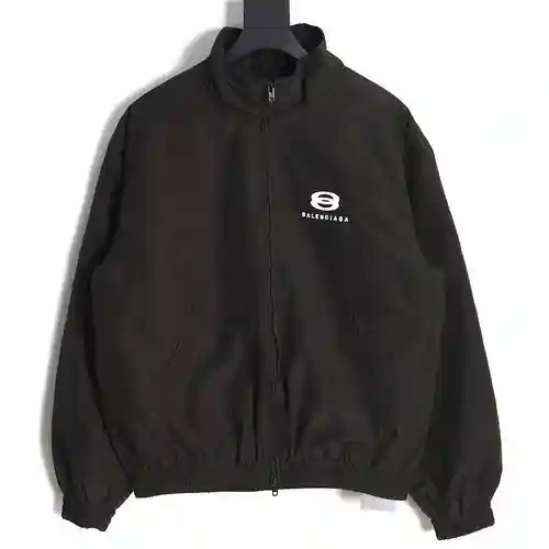 Chaqueta acolchada con cremallera y doble bucle BLCG/Balenciaga 24SS