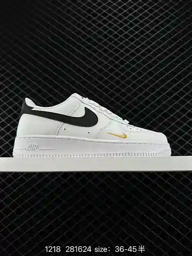 2 Nike Air Force Low Air Force 1 zapatillas deportivas informales, versátiles y de caña baja. La com
