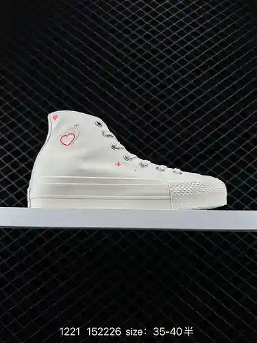 3 CONVERSE/Converse Zapatos de mujer proceso de vulcanización estándar genuino, proceso antimanipula