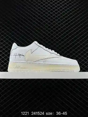 2 Nike Air Force Low Air Force 1 zapatillas deportivas informales, versátiles y de caña baja. La com