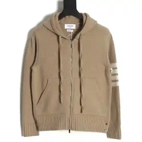 Chaqueta con capucha de piel australiana TB 23FW para navegar