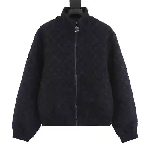 Chaqueta 1V de lana y algodón.