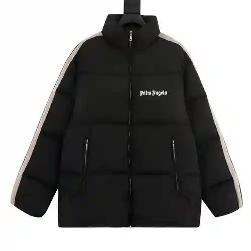 Chaqueta de plumas con diseño de máscara de MC x Palm*Angels