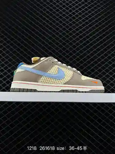 9 [Oferta especial, precio original 3] Nike Las zapatillas Nike SB Dunk Low son zapatillas retro que