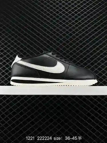 2 Nike Classic Cortez nueva combinación de colores, zapatillas para correr informales Forrest Gump c