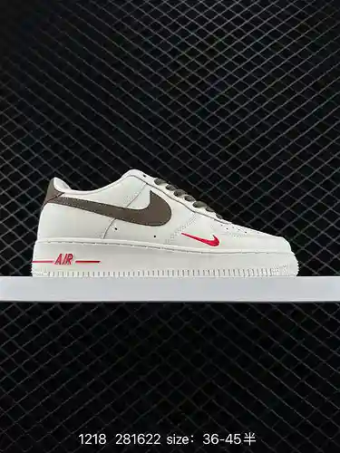 Nike Air Force Low Air Force 1 zapatillas deportivas informales, versátiles y de caña baja. La combi