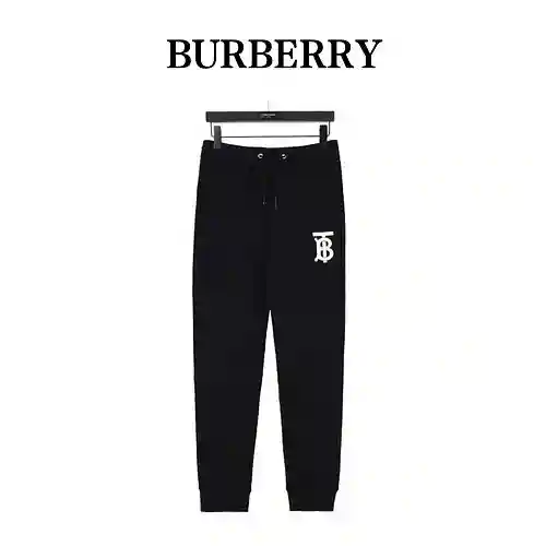Pantalones deportivos de felpa con logo limitado TB clásico BBR/Burberry