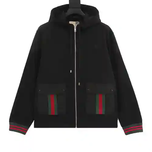 G Home Chaqueta de trabajo con cremallera y bolsillo con correas