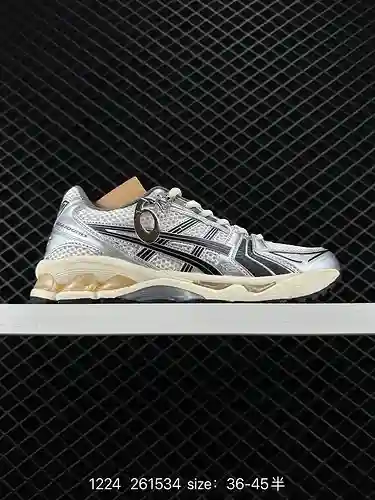 7 ASICS/ASICS Parte superior de malla transpirable con algunos materiales de cuero sintético, utiliz