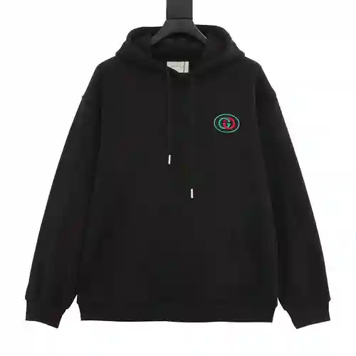 G Home 23FW sudadera con capucha y doble G bordada pequeña