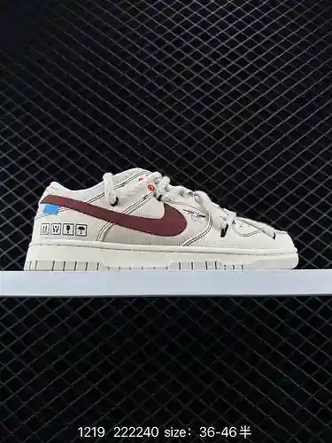 2 zapatos Nike/Nike para hombres y mujeres son medias tallas, 222 última versión de papel estrecho, 