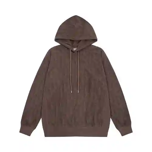 Sudadera con capucha CD Dior Oblique de felpa en jacquard