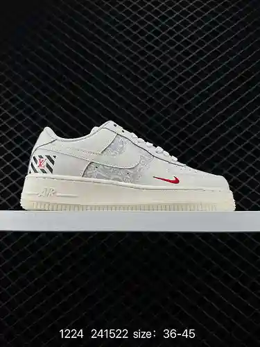 Nike Air Force Low Air Force 1 zapatillas deportivas informales, versátiles y de caña baja. La combi