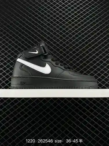 23 Nuevos productos de otoño e invierno, zapatillas informales clásicas de media caña NIKE Air Force