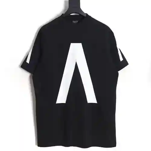 Camiseta BLCG/Balenciaga 24SS Paris Arrow de manga corta