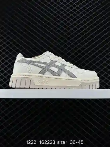 ASICS Court Mz Low Unisex College Series Zapatos deportivos informales con suela gruesa y caña baja 