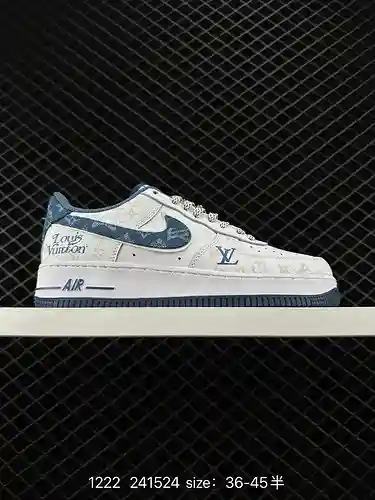 2 Nike Air Force Low Air Force 1 zapatillas deportivas informales, versátiles y de caña baja. La com