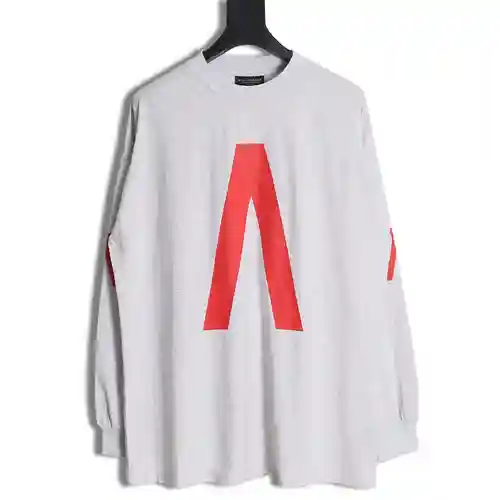 BLCG/Balenciaga 24SS serie musical limitada con estampado de flechas de manga larga